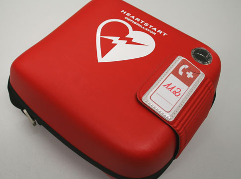 Defibrilator für Notfälle